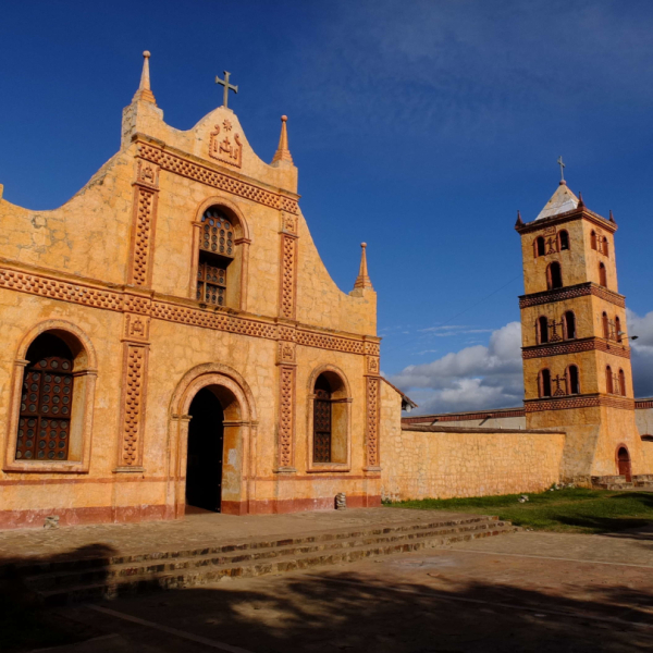 Motorradreisen Bolivien Samaipata Inca Steinskulpturen
